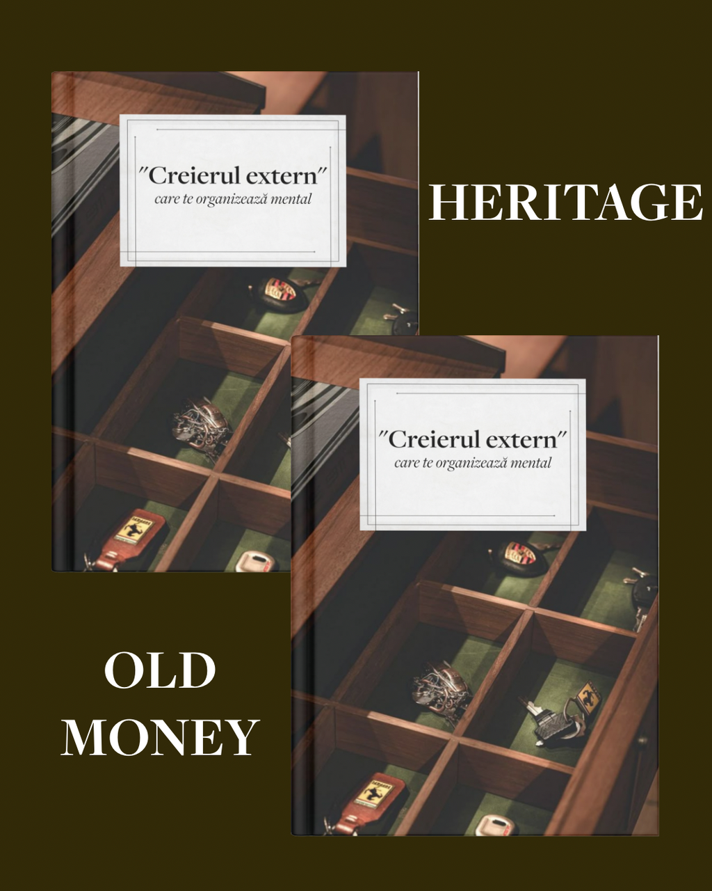Agendă Creierul Extern - Heritage Old Money | Moștenire și Tradiție