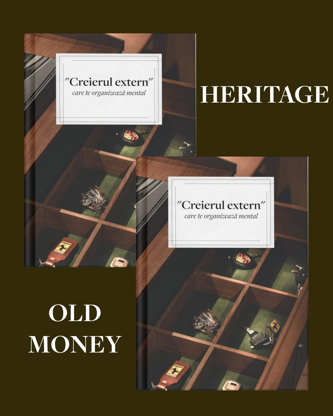 Agendă Creierul Extern - Heritage Old Money | Moștenire și Tradiție