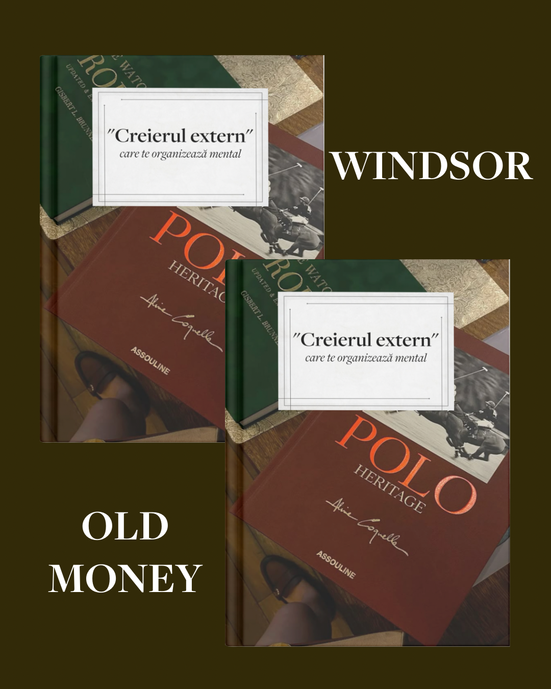 Agendă Creierul Extern - Windsor Old Money | Eleganță și Rafinament