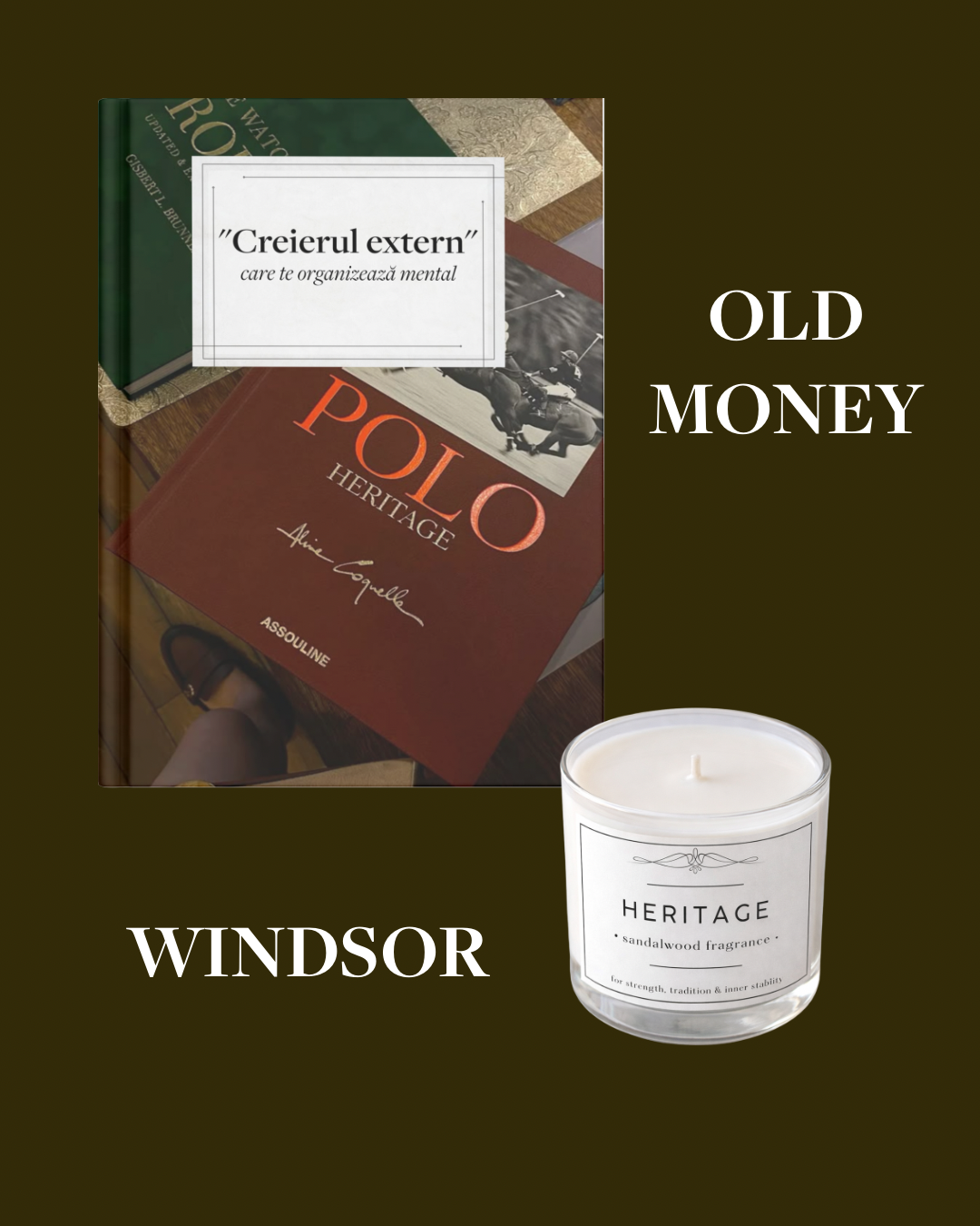 Set Creierul Extern - Windsor & Heritage | Eleganță și Moștenire