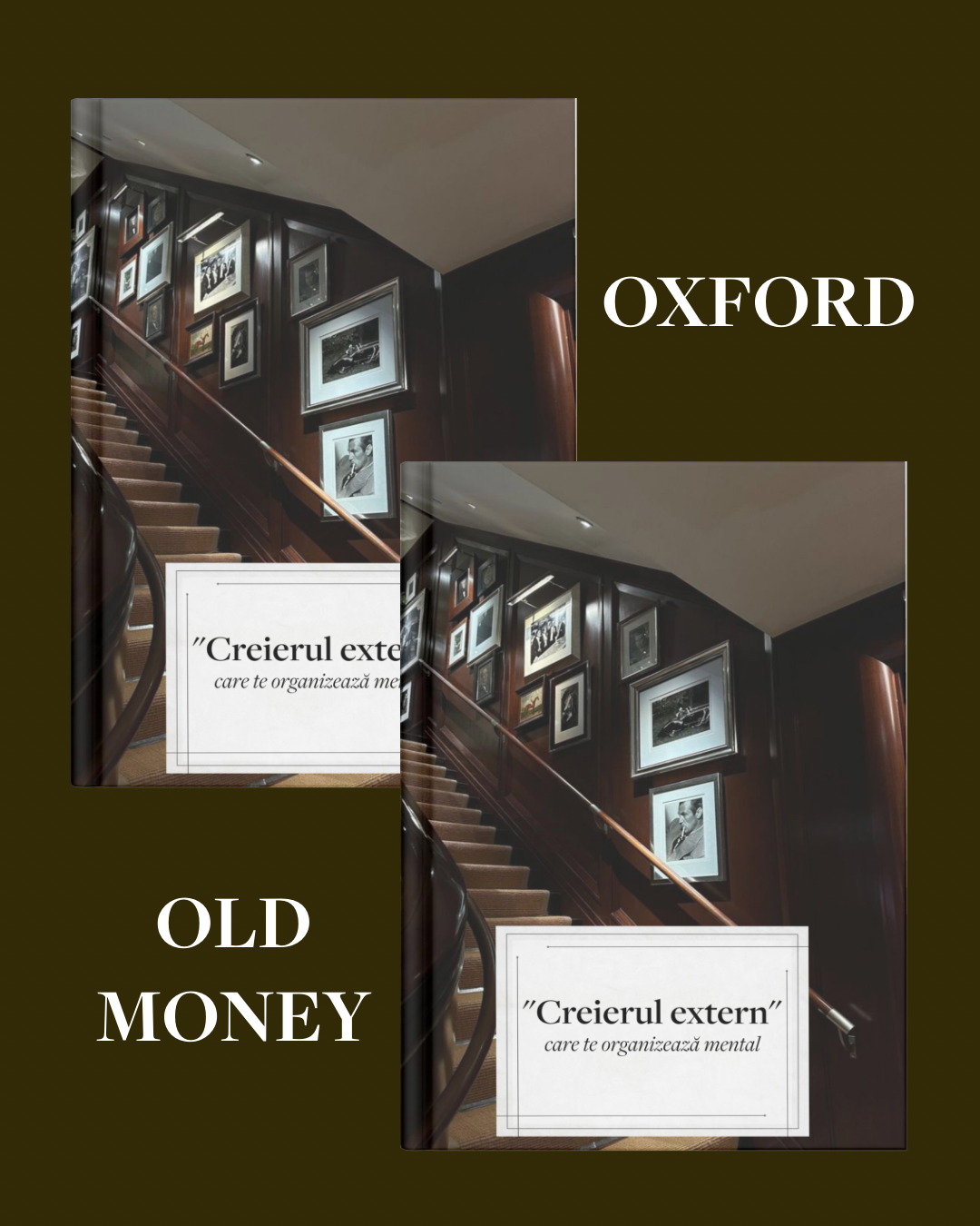 Agendă Creierul Extern - Oxford Old Money | Cunoștință și Înțelepciune