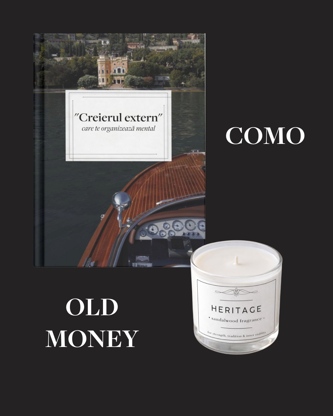 Set Creierul Extern - Como & Heritage | Calm și Moștenire